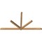 Ekena Millwork Kennewick Timber Gable Bracket, Western Red Cedar, 108"W x 58"H x 3 1/2"D x 3 1/2"F, 13/12 Pitch GBW108X58X0404KEN00SWR - alternate 4
